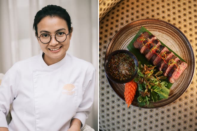 Chef Pom aus dem Mandarin Oriental Bangkok
