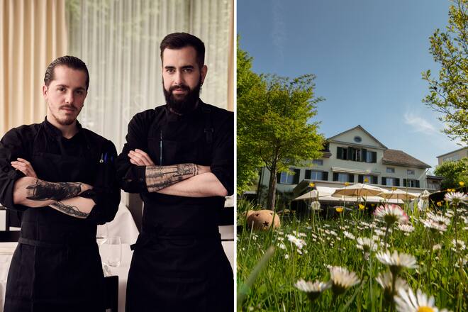 Dan Rodriguez-Zaugg und Alejandro Polo Villa Sommerlust Schaffhausen