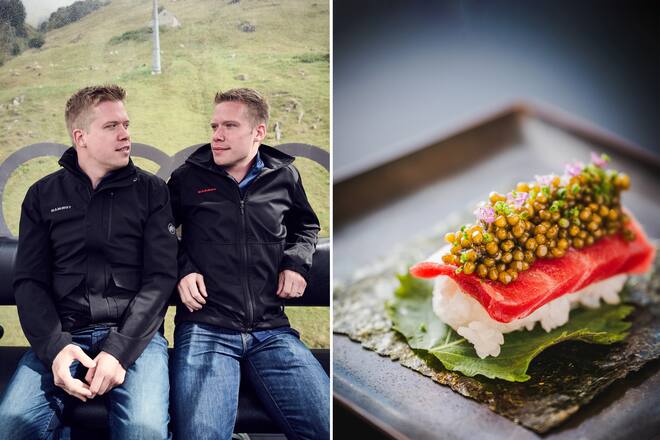 The Chedi Twins im Gondeli und Caviar Bite