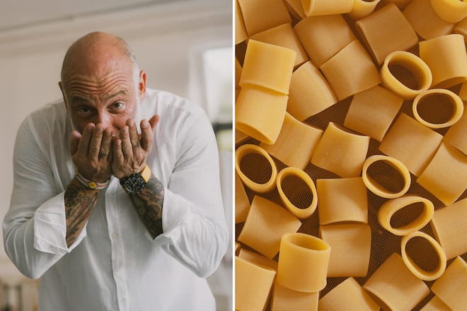 Marco Ortolani & seine Amici in den Abruzzen Marco Ortolani und Pasta in Abruzzen