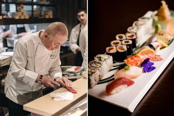 Nobu Matsuhisa im Badrutt's Palace