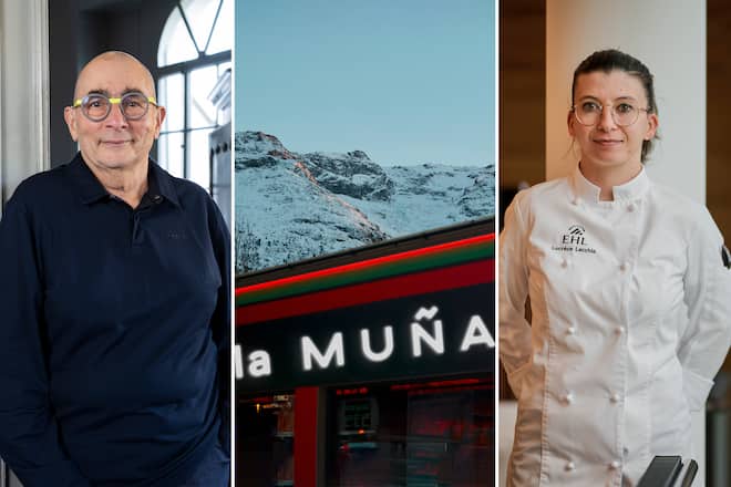 Bernard Ravet, La Muna Tankstelle, Lucrèce Lacchio