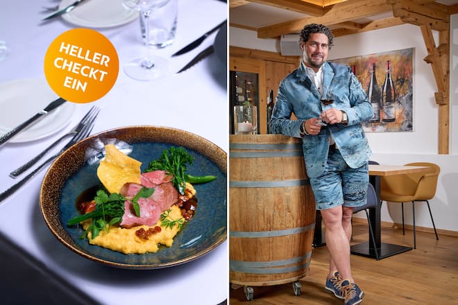 Special cuts und Sebastian metry im Trenker Anzug