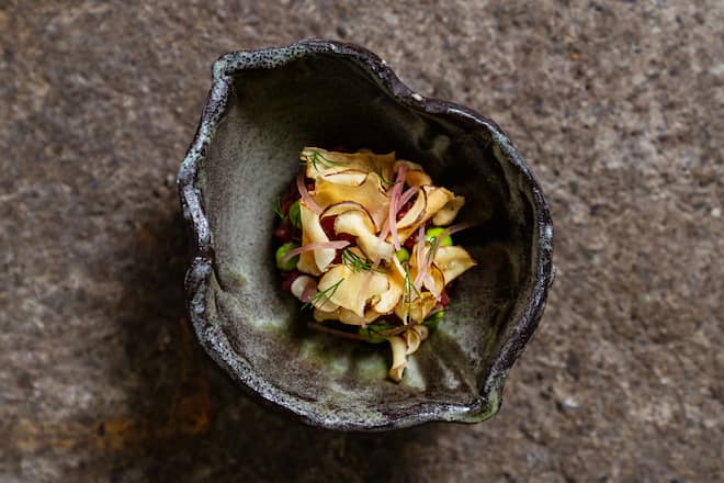 Lamm-Tatar - Oscar de Matos, Chefkoch Maihöfli Luzern, kocht mit Luma Fleisch - Freitag, 29.1.2021 - Copyright Olivia Pulver