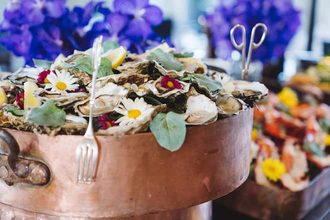 Marenne Austern - Brunch im Ritz Coffier, Bürgenstock Resort - Mike Wehrle, Raphael Tuor - März 2022 - Copyright Olivia Pulver