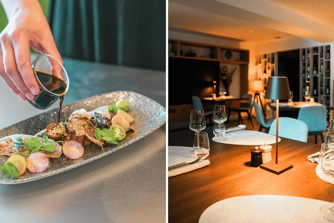 Notre concours met en jeu un menu pour deux au Lab by Adel et Niko. C'est à Corseaux, dans les hauts de Vevey.