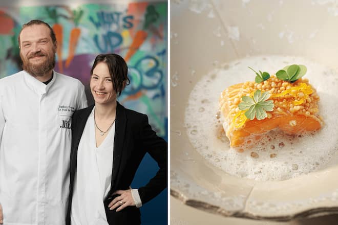 Pont de Brent GaultMillau Channel ouverture Helena Collaud Joeffrey Fraiche