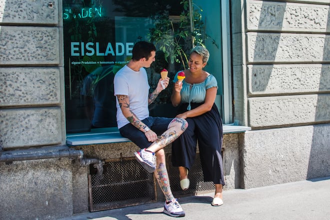 Zineb Hattab und Bern Vogel Kle und Dar