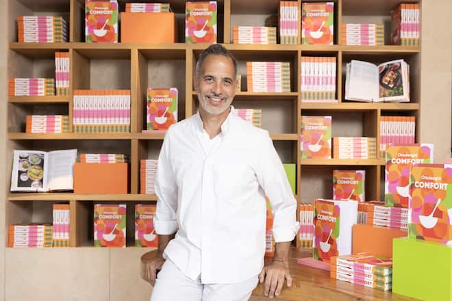 EDITORIAL USE ONLY Yotam Ottolenghi at the launch of his latest cookbook, COMFORT at ROVI restaurant in Fitzrovia, London. Picture date: Sunday September 1, 2024. (FOTO: DUKAS/PA PHOTOS)