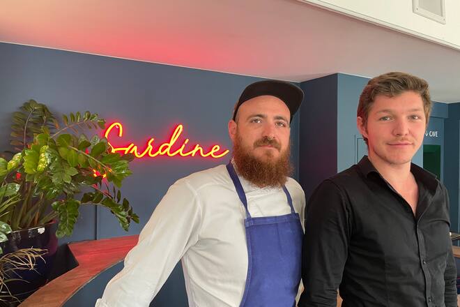 Tom Castaing Julien Reibel Sardine nouveau chef Lausanne