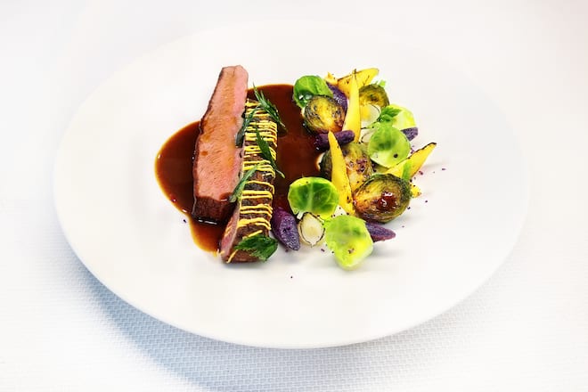 Millennium filet de chevreuil à la braise