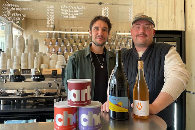 Robin Moret et Aurélien Frot au TrainTrain Lausanne