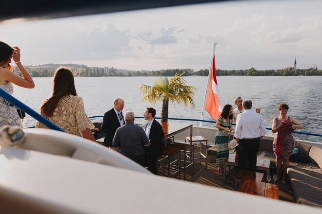 Zugersee Schifffahrt Dominic Bürli Noémie Bernard