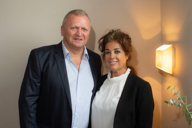 07.10.2019; Basel: Koch des Jahres - Tanja Grandits; Peter Knogl und Gwendolyn Knoch. © Valeriano Di Domenico