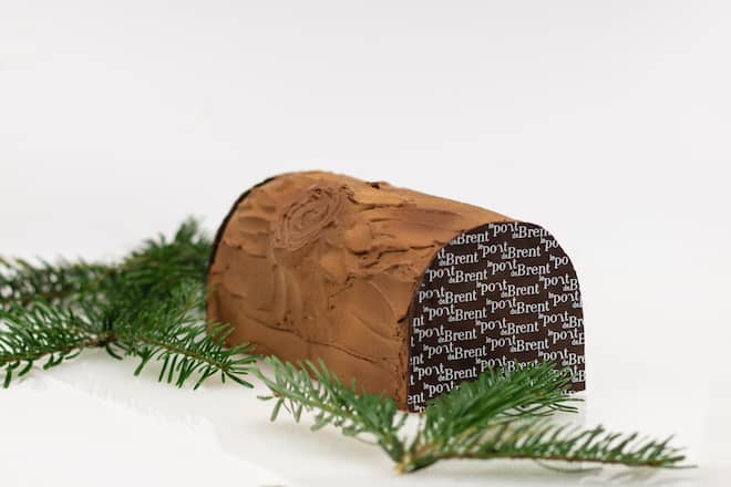 Bûche Loeffel Pont de Brent chocolat Felchlin 2020