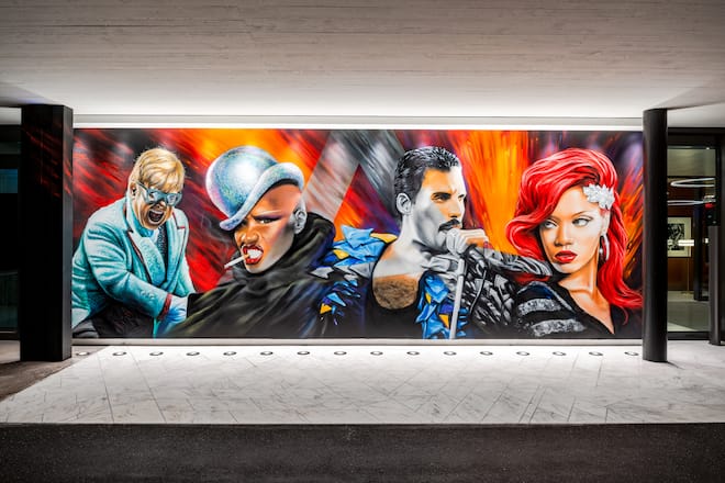 Hotel Five Zürich Artwork by REDL 2022