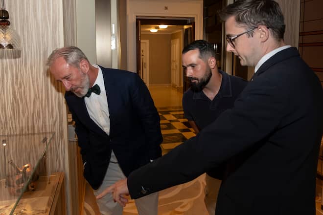 Beau-Rivage Palace Anne-Sophie Pic Knut Schwander et Steve Stadler