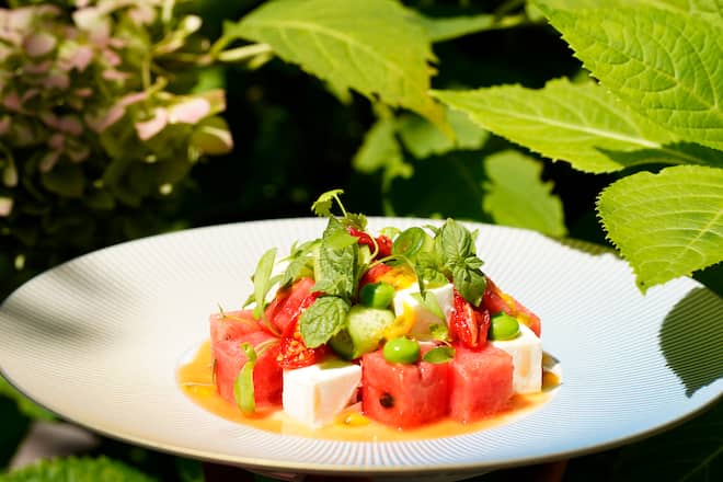 Wassermelonen-Ceviche by Stefan Heilemann