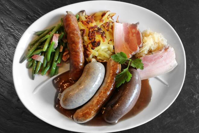 Schlachtplatte Metzgete Restaurant Ochsen Roggliswil LU 2020