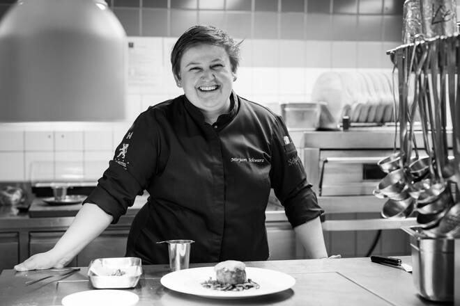 Mirjam Schwarz, Sous Chef - Zermatterhof Zermatt - Heinz Rufibach - 07/2023 - Copyright Olivia Pulver