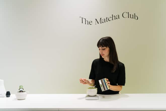 The Matcha Club Pop-up im Jelmoli - Inhaberin Chiara Dalla Mora - September 2023 - Copyright Olivia Pulver