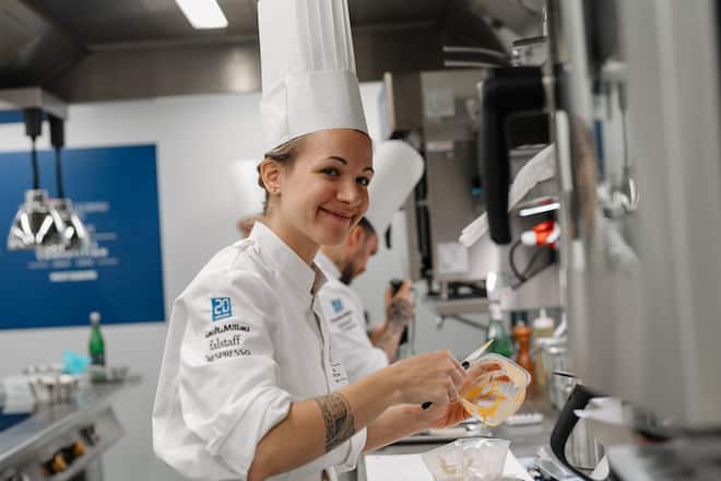 Clementine Perradin - San Pellegrino Young Chef Academy - Regional Competition West Europe - Das Morgen Vitznau - November 2024 - Copyright Olivia Pulver