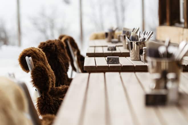 Terrasse - Alpenblick, Arosa - Beat Caduff & Hitsch Leu - 7. Januar 2022 - Copyright Olivia Pulver