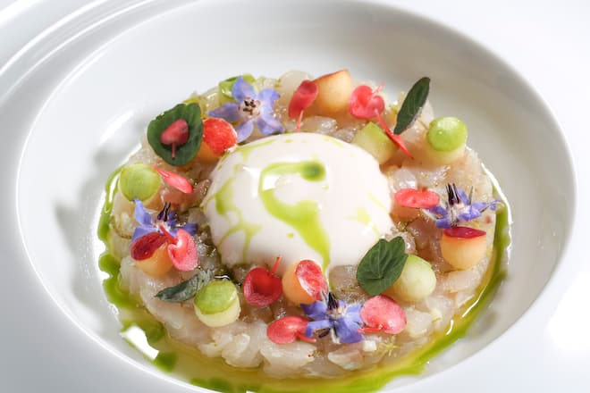 Ceviche de daurade royale