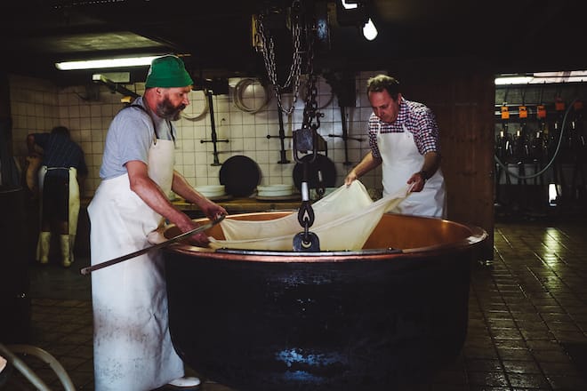 Alpkäse mit Richard Stoeckli Alpenblick Wilderswil