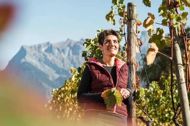 Carina Lipp-Kunz - Besuch bei der Winzerin Carina und Reto Lipp-Kunz - Carina macht Wein, Reto brennt Schnäpse - Fläscherstrasse 2, CH-7304 Maienfeld - Dienstag, 23.10.2018 - Copyright Olivia Pulver