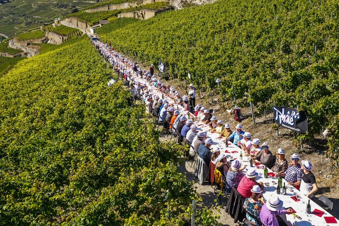 Celliers de Sion tavolata