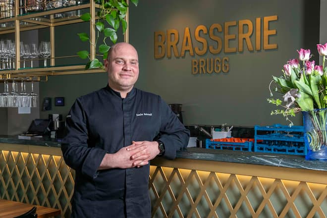 Sascha Behrendt, Koch der Brasserie Brugg.