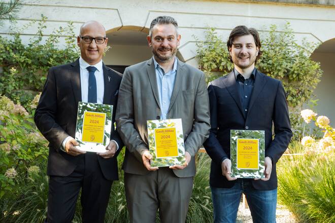 Gault Millau - Koch des Jahres Party Esteban Valle Ilario Colombo Grégory Halgand