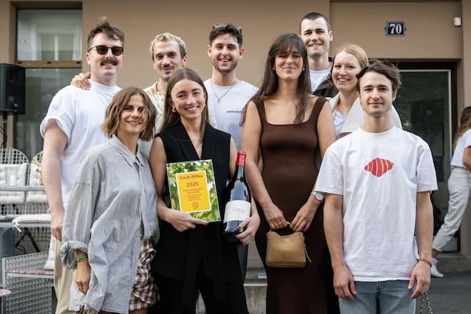 24.06.2024 - POP des Jahres 2025 - Alba Zürich - der Gewinnerin Greta Burzywoda - mit der Magdalena Crew