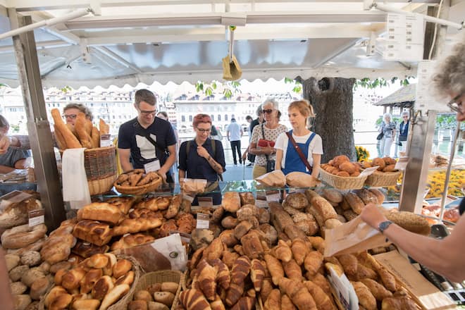 Eigenbrötler Brot Bäckerei Markt Luzern