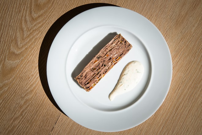 Beat Stofer, Restaurant Balm, Meggen 2020: Terrine