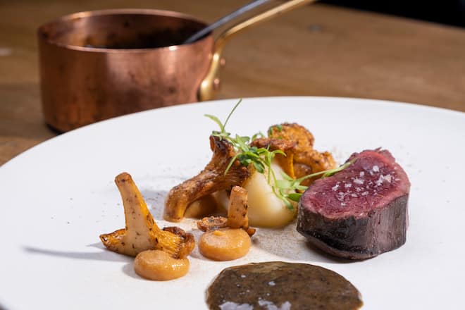 Le plat de chasse du chef