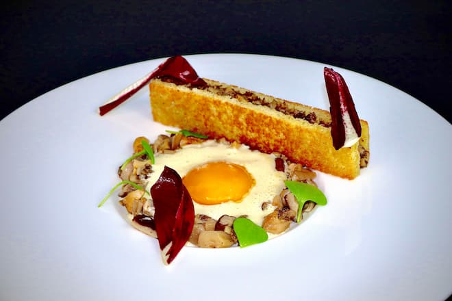 Croûte aux champignons