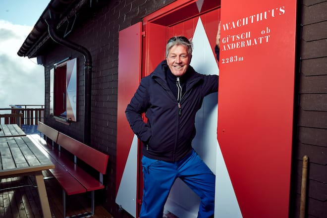 Bernhard Russi, Wachthuus, Andermatt,