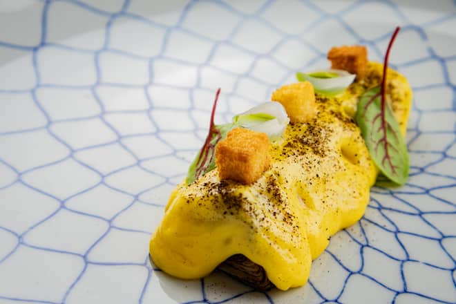 Lauch mit Sauce Hollandaise by Villa Sommerlust