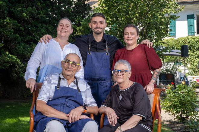 Abschied Bernard Ravet mit Familie 2022