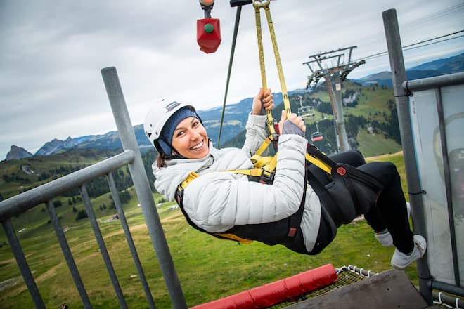 Wendy Holdener, Sven Wassmer 2019