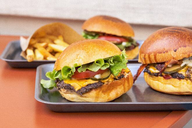 The Standard smash burgers