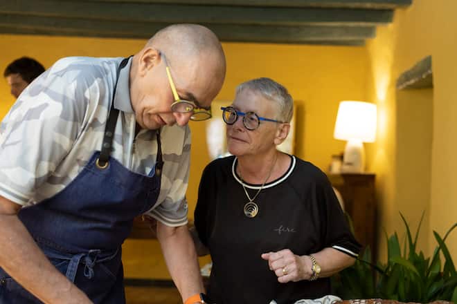 Abschied Bernhard und Guy Ravet 2022