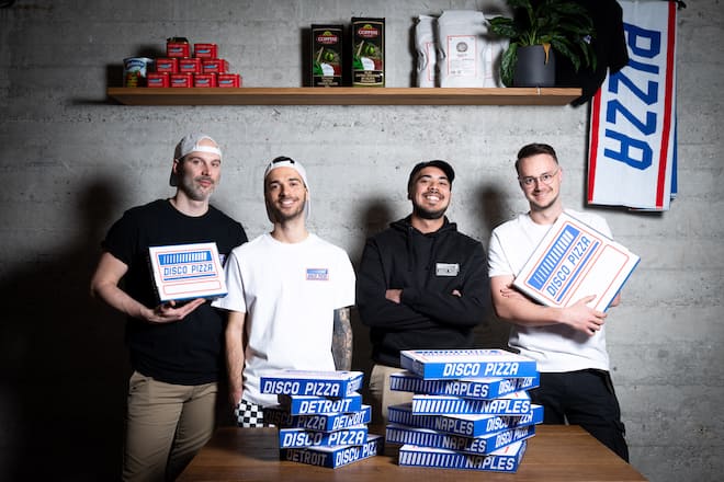 Müllheim 25.02.25: Zu Tisch: Disco Pizza in St.Gallen