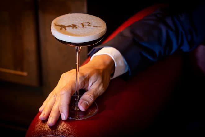 Espresso Martini Fabien Theisgen hôtel La Réserve Genève