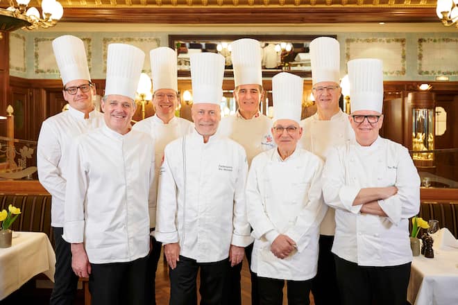 Schweizerhof 165 Jahre Küchenchefs