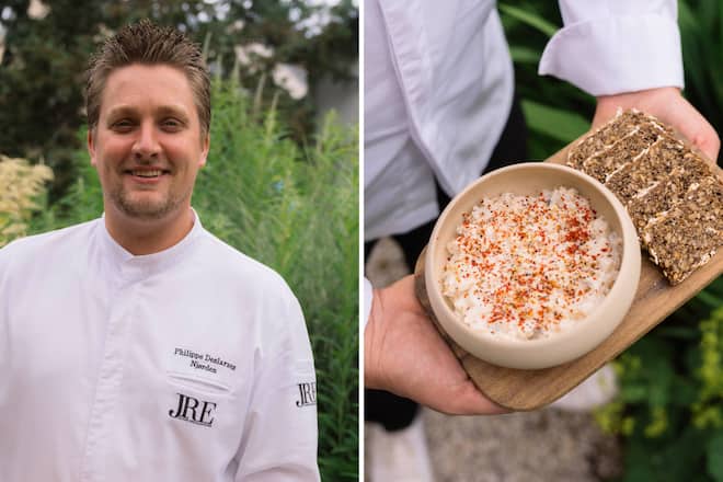 Philippe Deslarzes Restaurant Njørden street food Euro 2025