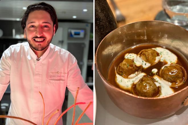 À l'Hôtel Aïda & Spa, le Partage se la joue grande cuisine italienne. Crans-Montana a de la chance!