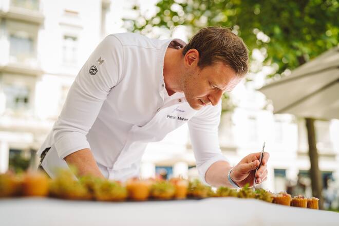 Patrick Mahler, Focus Park Hotel Vitznau - GaultMillau Garden Party 2022 - Bad Ragaz - 14.8.2022 - Copyright Olivia Pulver